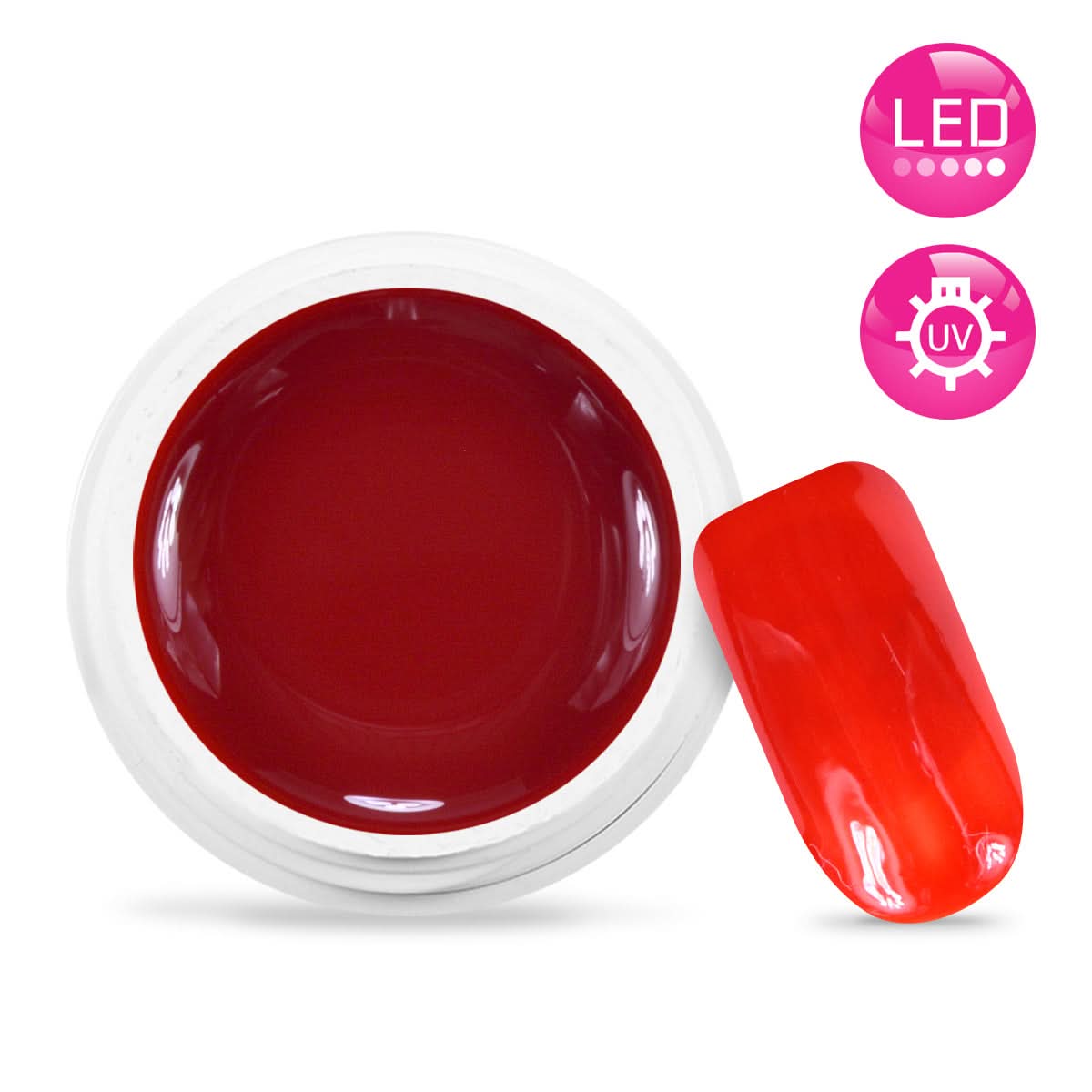 Gel Color Pro 5ml 2685 - Rouge Orangé