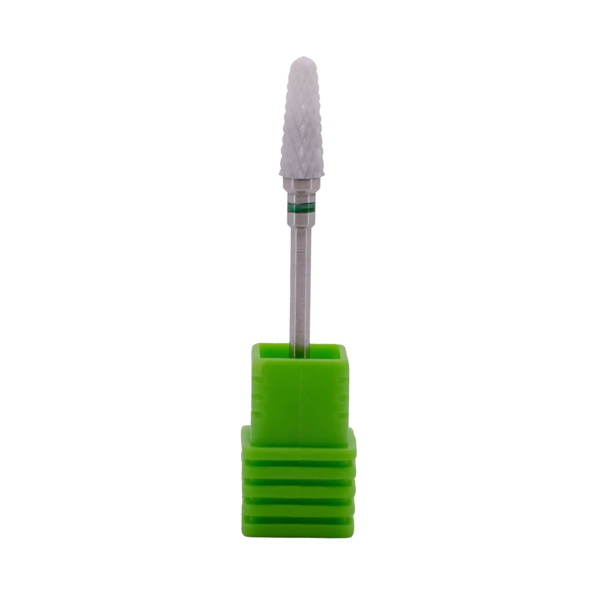 Embout de ponceuse Céramique Fraise Conique – Vert Rugueux OCIBEL
