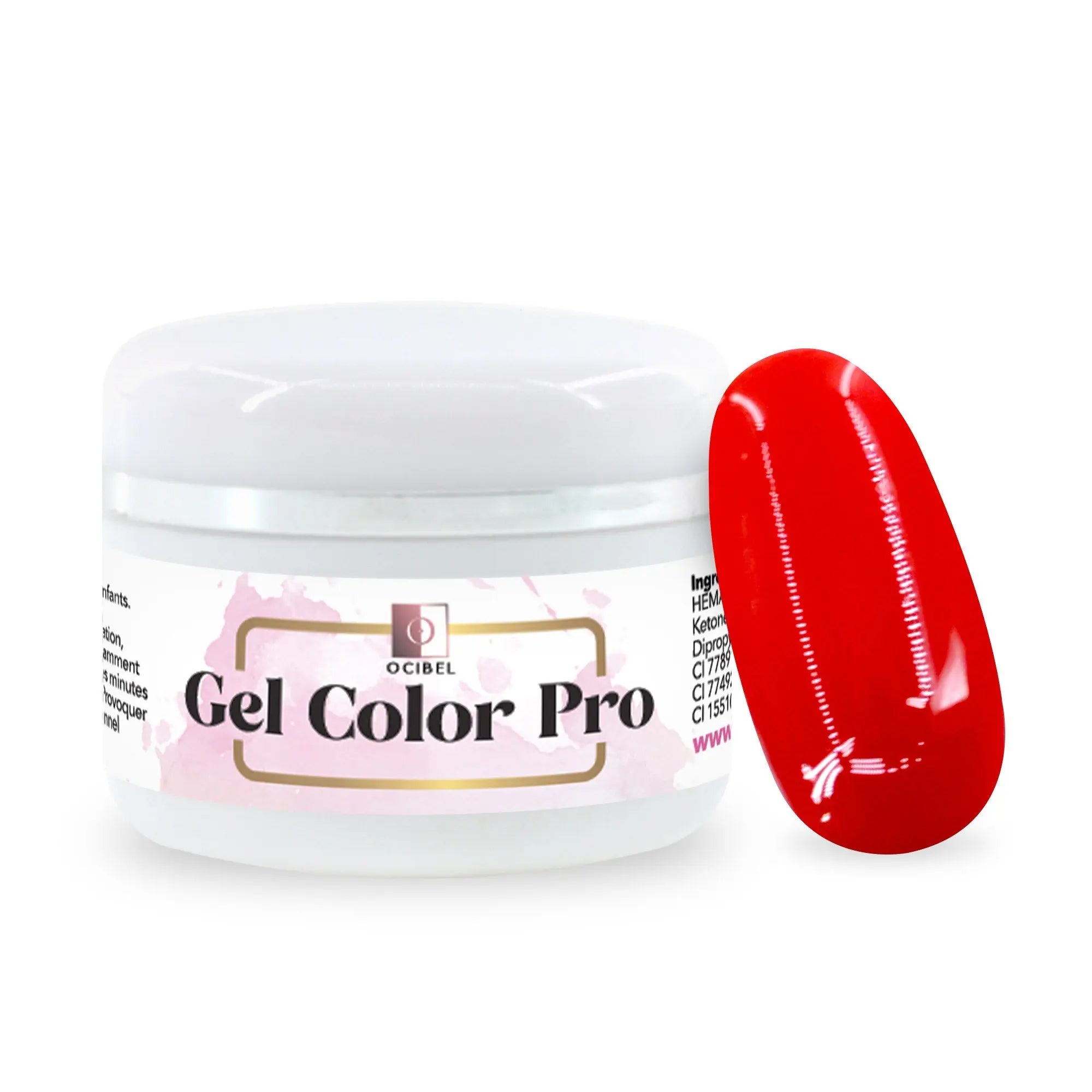 Gel Color Pro 5ml 4775 - Framboise Brillant OCIBEL