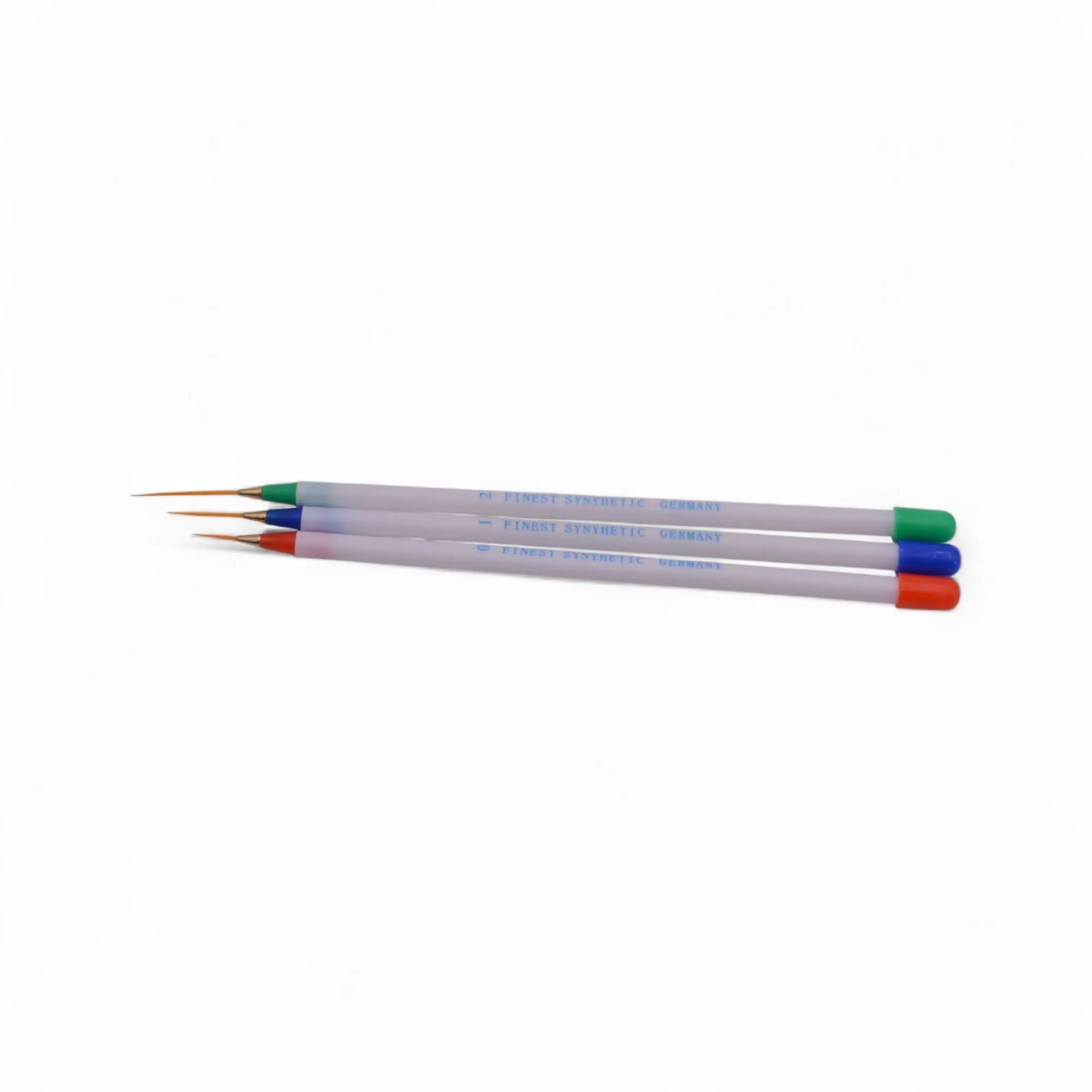 Lot 3 Pinceaux Liner Taille 0, 1, 2 – Manche Plastique OCIBEL