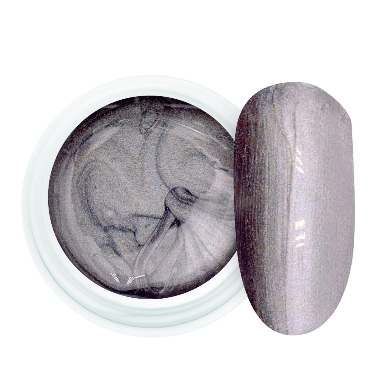 Silver Metallic Color UV/LED Gel - 5 ml