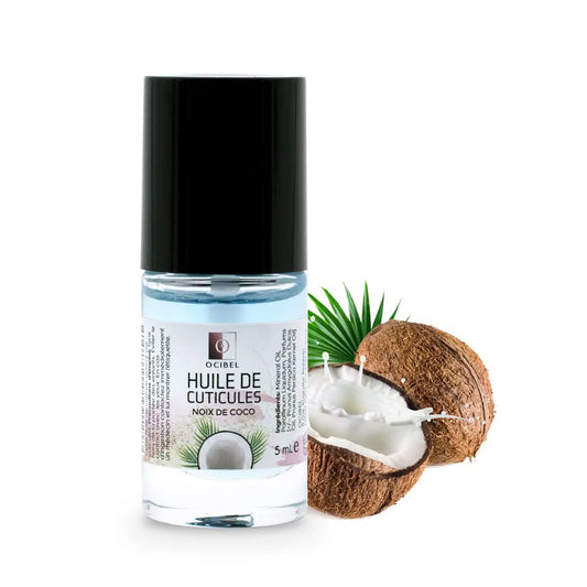 Huile de cuticule parfumée 'Noix de Coco' - 5 ml OCIBEL