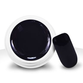 Gel UV / LED Couleur Noir - 5 ml