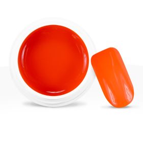 Gel UV / LED Couleur Néon Orange - 5 ml
