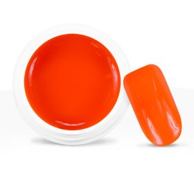 Gel UV / LED Couleur Pailleté Néon Orange - 5 ml