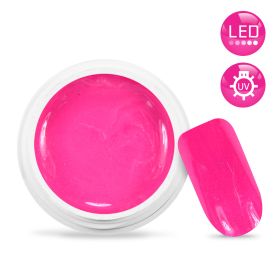 Gel UV / LED Couleur Rose Bonbon Perlé - 5 ml