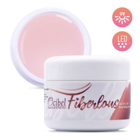 Fiberlous Gel UV / LED Rose Babyboomer 30 ml