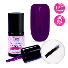 Vernis Semi Permanent UV / LED 5ml - Néon Violet #2974