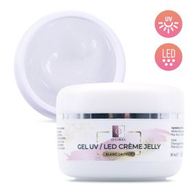 Gel Crème Jelly UV / LED de Construction Blanc Laiteux - 30 ml