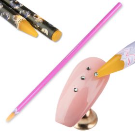 Crayon à cire de 22cm pour appliquer les décorations Nail Art  (Strass et décoration)