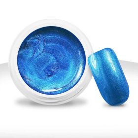 Gel UV / LED Couleur Métallisé Bleu Clair - 5 ml