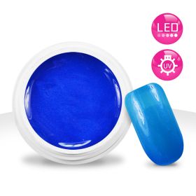 Gel UV / LED Couleur Bleu Métallisé - 5ml
