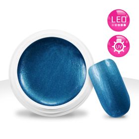 Gel UV / LED Couleur Bleu Ciel Métallisé - 5ml