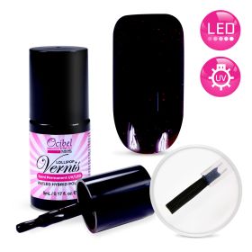 Vernis Semi Permanent UV / LED 5ml - Cerise Noir Galaxy #2795