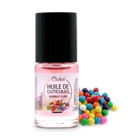 Huile de cuticule parfumée 'Bubble Gum' - 5 ml