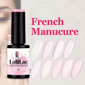 Vernis Semi Permanent UV / LED LolliLac Collection French Manucure