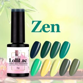 Vernis Semi Permanent UV / LED LolliLac Collection Zen